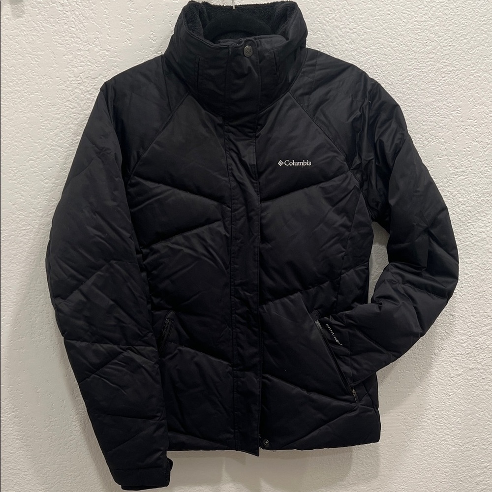 Columbia Women's Quilted Black Puffer Coat